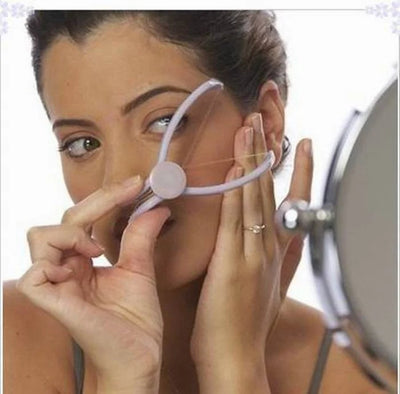 DIY Easy Painless Facial Hair Removal Threader Beauty Tool