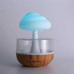 Desktop Rain Cloud Aromatherapy Essential Oil Diffuser Humidifier Night Light