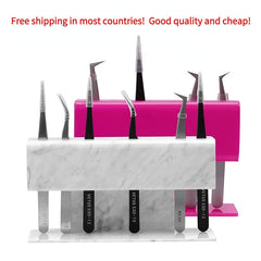 Acrylic Eyelash Tweezers Storage Holder Stand